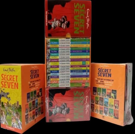 Secret Seven Complete Box Set Of 17 Titles By Enid Blyton