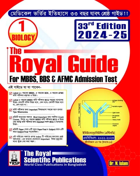 Biology – Medical, Dental and AFMC Admission Test 2024