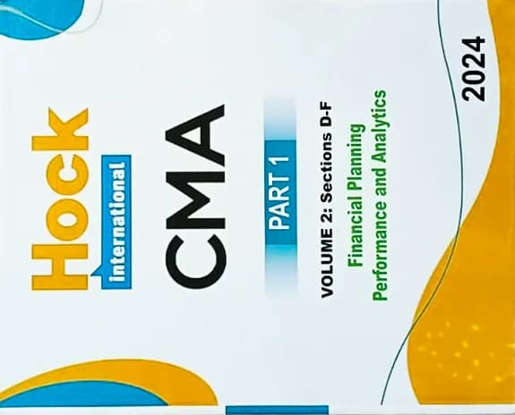 HOCK INTERNATIONAL CMA PART 1 VOLUME 1