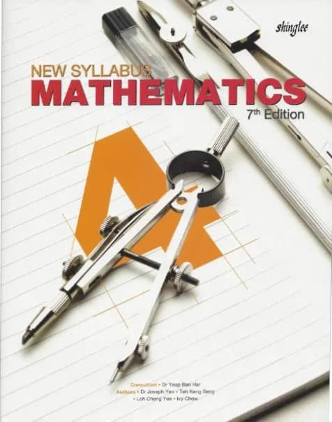 Shinglee New Syllabus Mathematics 4 (7th Edition)
