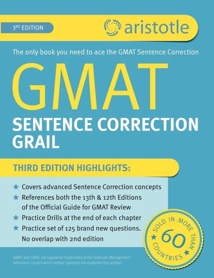 GMAT Sentence Correction Grail 3rd Edition: Volume