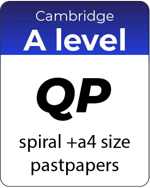 A level Pastpaper Cambridge QP
