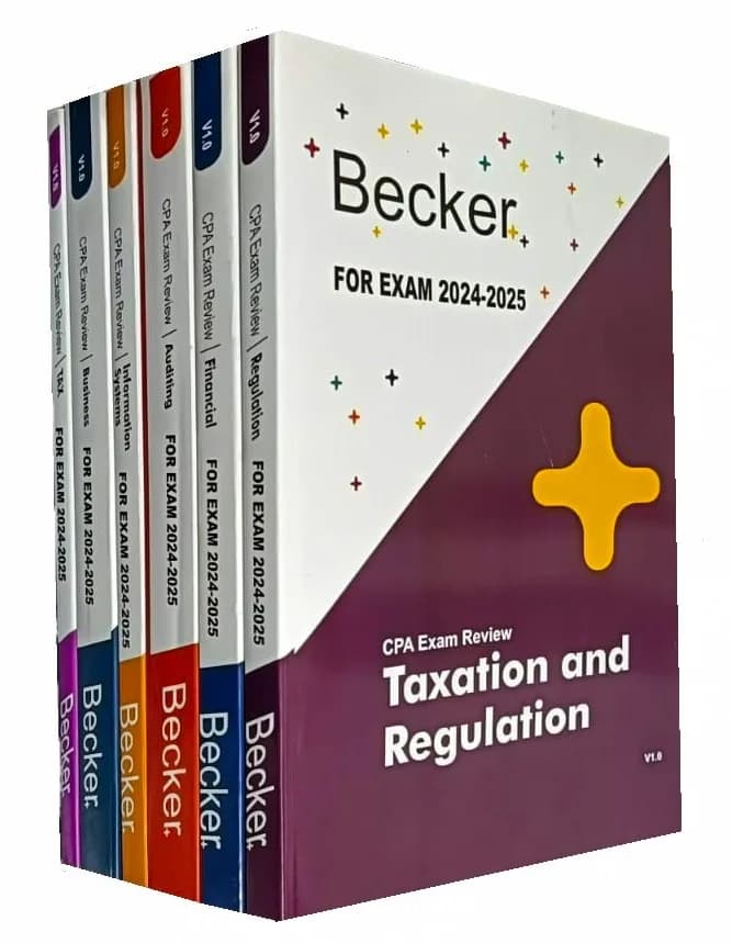 CPA Exam Review : Information System, Business, Tax, Regulation, Financial, Auditing, For Exam 2024-2025