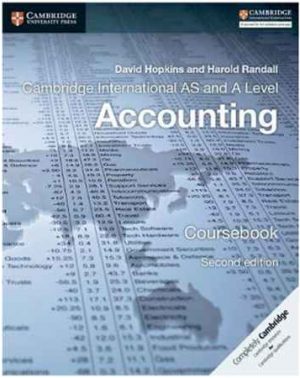 Cambridge International AS and A Level Accounting Coursebook