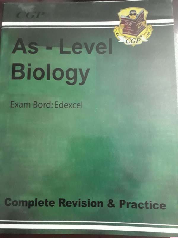 AS LEVEL BIOLOGY Complete Revision &Practice (CGP Guied)
