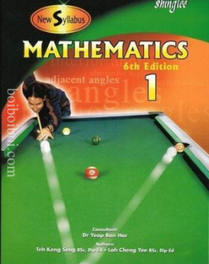 New Syllabus Mathematics (Book–1 ) by- Shinglee Publishers pte ltd. (6th Editing)